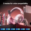 TAGRY K3 2.4GHz Wireless Gaming Headsets 7.1 Surround Sound Bluetooth Headphones 70H Playtime ENC Noise Cancelling Over Ear Game Headphone with Mic - 3 of 4