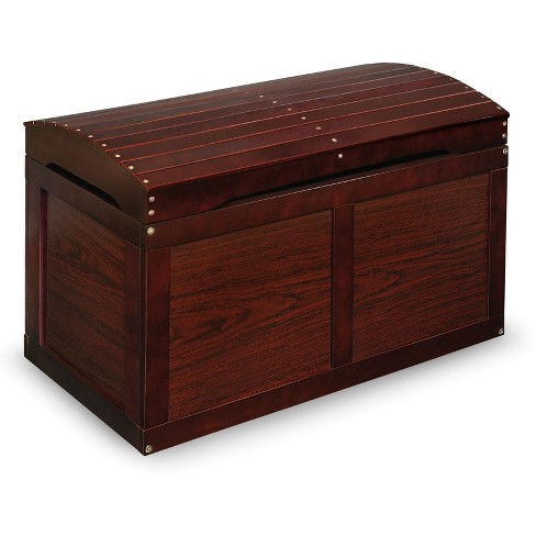 Badger Basket Hardwood Barrel Top Toy Chest - Cherry : Target