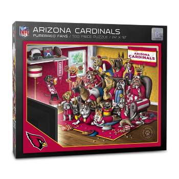 Nfl Arizona Cardinals Logo Series 31.5 X 12 Desk Pad : Target