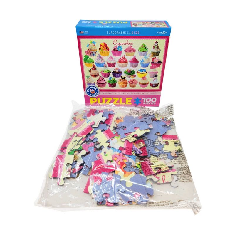 EuroGraphics Play &#38; Bake Cupcakes Jigsaw Puzzle - 100pc, 6 of 8