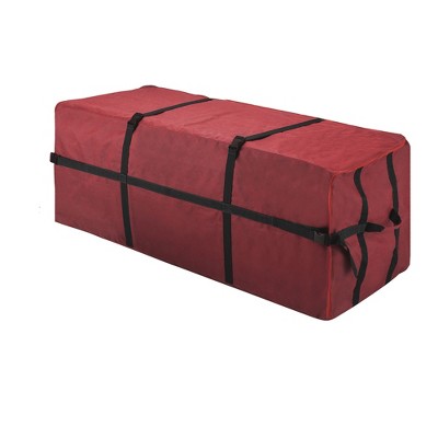 Hastings Home Rectangular Christmas Tree Storage Bag - Burgundy