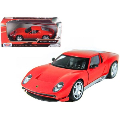 red lamborghini toy car