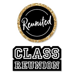 Big Dot of Happiness Reunited - DIY Shaped School Class Reunion Party Cut-Outs - 24 Count - 1 of 4