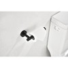 OUTSUPPLY 3-Piece Bathroom Hardware Set, Stainless Steel Towel Bar, Toilet Paper Holder & Robe Hooks - 4 of 4