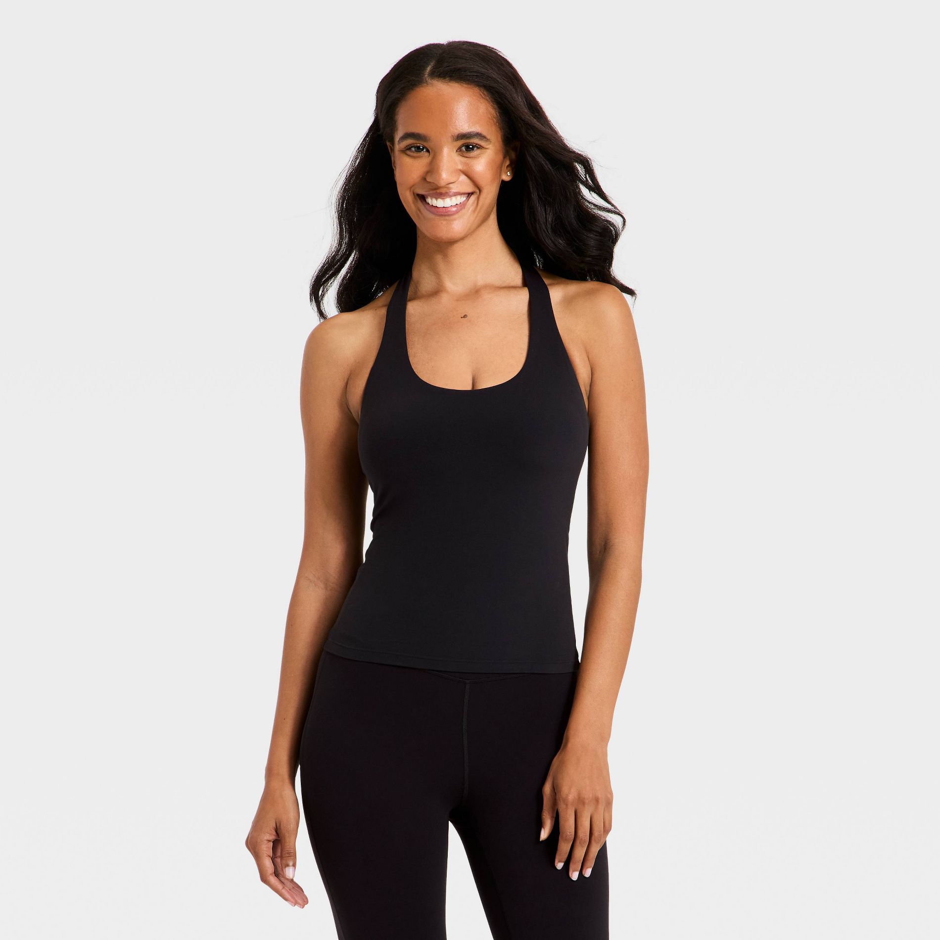 Women's Everyday Soft Halter Neck Support Tank Top - All In Motion™