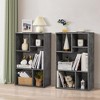 VECELO 5 Shelf Bookcase, Modern Style, Wooden Open Shelf Bookcase - 4 of 4