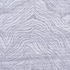 RT Designer Collection Crystal Jacquard Rod Pocket Foam Back Luxurious Modern Design Curtain Panel 54" x 84" Silver - 3 of 4