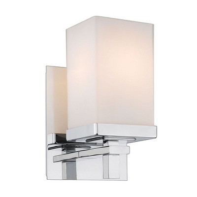 Maddox Chrome 7.63" Direct Wired Electric Wall Sconce