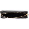 Carpe Diem Faux Leather Zipper Pencil Pouch Black (9113-CD) - 3 of 4