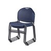 Hampden Furnishings 4pk Naomi Collection Ultra Compact Stack Chair - 2 of 4