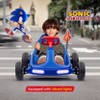 Sonic Go Kart Ride On with Light - Dark Blue - 2 of 4