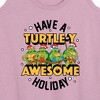 Women's - Teenage Mutant Ninja Turtles - Turtley Awesome Group Graphic Racerback Tank - 2 of 4