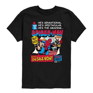 Boys' - Marvel - Spider-Man Comic Short Sleeve Graphic T-Shirt - 1 of 4