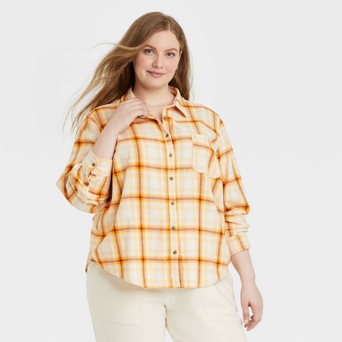 Whitive Mens Plus-Size Classic Plaid Relaxed Long Sleeve Flannel Shirts Whitive Mens Plus-Size Classic Plaid Relaxed Long Sleeve Flannel Shirts