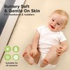 KeaBabies 2pk Isla Waterproof Mini Crib Sheets for Boy, Girl, Soft Pack and Play Sheets for Graco Pack and Play Mattress - 4 of 4