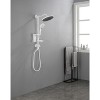 ShowerSpas Shower System, with 10in Rain Showerhead, 4-Function Hand Shower, Adjustable Slide Bar and Soap Dish - 3 of 4