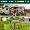 EcoSummer 32x40" Heavy Duty 8-Panel Dog Playpen, 21FT Metal Pen with Wide Low-Threshold Door. - 3 of 4