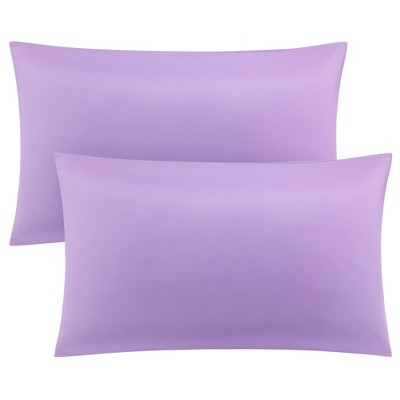PiccoCasa Luxury Viscose from Bamboo Pillowcases with Zipper Closure 2 Pcs