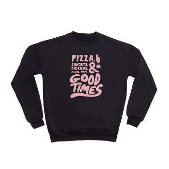 Phirst Pizza Sunsets Good Times Sweatshirt - Deny Designs