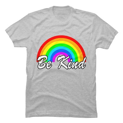 Adult Design By Humans Be Kind Rainbow Autism Awareness By T-Shirt