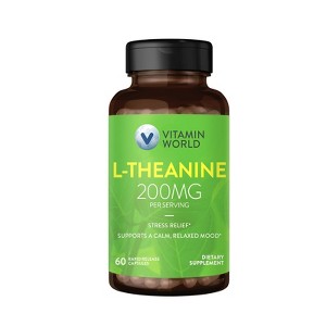 Vitamin World - L-Theanine 200mg - 1 of 2
