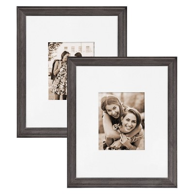 16" x 20" Bordeaux Frame Box Set Gray - Kate & Laurel All Things Decor