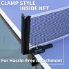 Zevemomo Portable Table Tennis Table, Foldable Ping Pong Game Set for Indoor/Outdoor,Ping Pong Table Top with Net,2 Paddles and 3 Balls,Playback Mode - 3 of 4