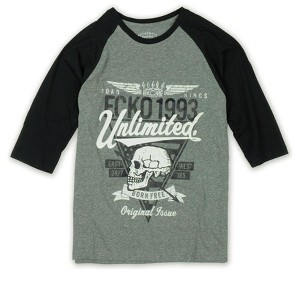 Ecko Unltd. Mens Original Issue Raglan Knit Graphic T-Shirt - 1 of 1