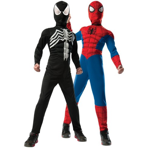 Marvel Deluxe Spider-man Reversible Child Costume : Target