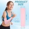 Unique Bargains Nylon Breathable Sun Protection Compression Arm Sleeves 1 Pair - 2 of 4