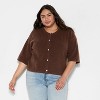 Women's Crewneck Cardigan - Wild Fable™ - 2 of 3
