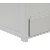 DOMETOUR Twin Size Bed with Headboard, Footboard, Trundle and Three Storage Drawers, Twin Size Pine Wood Bed with Headboard, Footboard,Grey - 2 of 4
