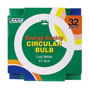 Feit Electric 32 W T9 12 in. D Circline Fluorescent Bulb Cool White Circular 4100 K 1 pk - 1 of 1