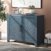 40Inch Modern Cabinets with Unique Design Doors with 1 Adjustable Shelves,Suitable for Multiple Rooms Such as Living Room and Study Room - 2 of 4