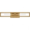 Quoizel Lighting Leighton 2 - Light Vanity in  Weathered Brass - 3 of 3
