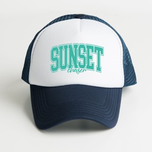 The Juniper Shop Varsity Sunset Chaser Youth Foam Trucker Hat - 1 of 1