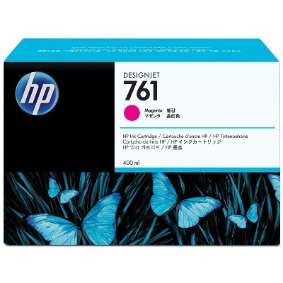 HP Inc. 761 400-ml Magenta DesignJet Ink Cartridge, CM993A