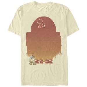 Men's Star Wars R2-D2 Shadow T-Shirt - 1 of 3