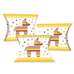 Big Dot of Happiness Let's Fiesta - Favor Gift Boxes - Fiesta Petite Pillow Boxes - Set of 20 - 1 of 4