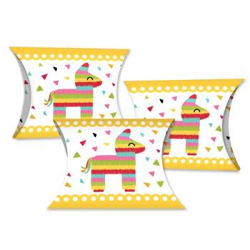 Big Dot of Happiness Let's Fiesta - Favor Gift Boxes - Fiesta Petite Pillow Boxes - Set of 20