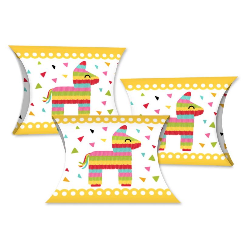 Big Dot of Happiness Let's Fiesta - Favor Gift Boxes - Fiesta Petite Pillow Boxes - Set of 20, 1 of 9