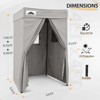 EAGLE PEAK 4x4 Pop Up Canopy, Portable Privacy Changing Room Photoshoots - 3 of 4