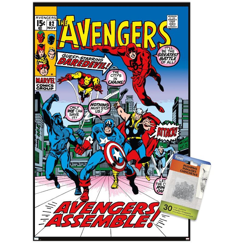Trends International Marvel Comics - Avengers #82 Unframed Wall Poster Prints, 1 of 7