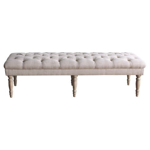 Target store tufted bench