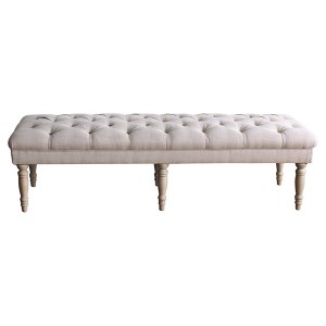 Layla Tufted Bench - HomePop