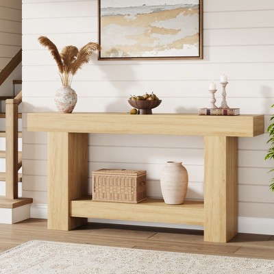 Long Console Table for Entryway