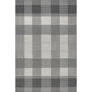 Nuloom Oregon Plaid Wool Area Rug - 1 of 4
