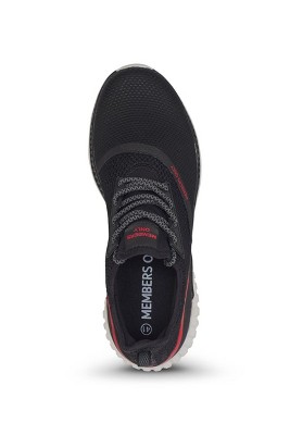 Members Only Men's Knit Stellar Sneaker - Black - 10 : Target