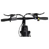 GOTRAX Adult Emerge 26" Step Over Electric Cruiser Bike - Black - 2 of 4