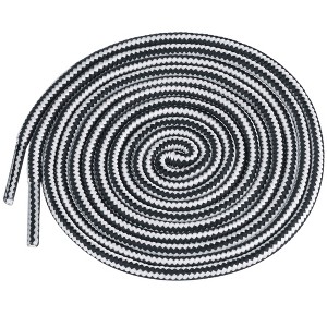 INSPIRE CHIC Dual Colored Durable Striped Shoelaces 1 Pair - 1 of 4